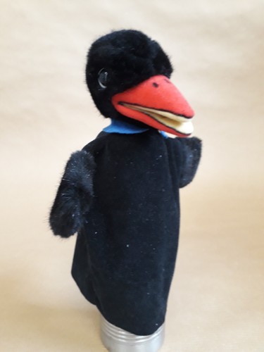 Steiff handpuppe rabe - steiff,