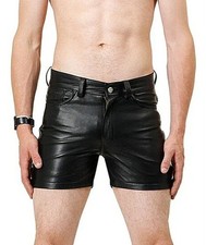 Ledershorts Pants kurze