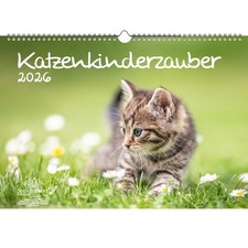 Katzenkinderzauber DIN A3