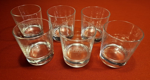 Campari tumbler gläser - 6,