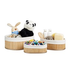 Regalkorb set bambus