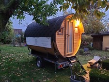 Mobile Sauna - Fasssauna - mieten - ab 59 € • an 35 Standorten Deutschlandweit