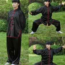 -Damen Chinesisch Kung Fu Hemd und Hose Tai-Chi Anzug Wushu Uniform-Kampfsport//