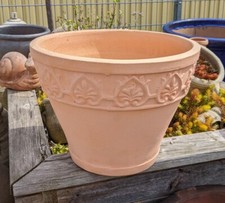 NEU! Blumentopf ø 38 cm  Terracotta Terrakotta Deko Garten Pflanzgefäß Kübel