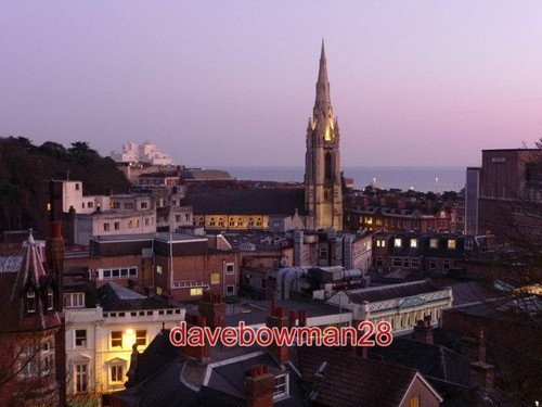 Foto bournemouth dämmerung - bournemouth:,