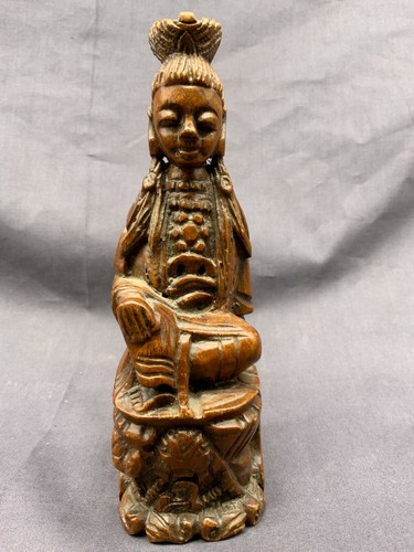Asiatische holz skulptur - asiatische,