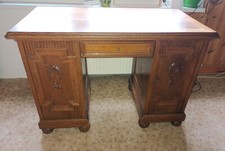 alter Schreibtisch Holz 115 cm