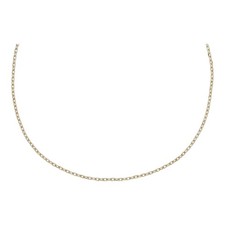 Anker Kette 42 cm Länge 750/ 18 K Gold Geschenk Unisex Gelbgoldschmuck H01.6781