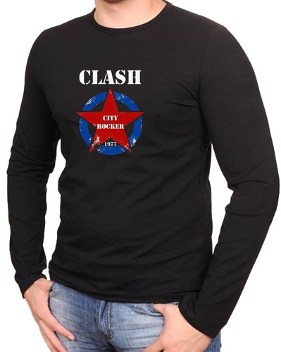 The clash rock music - rock, logo