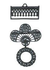 Berliner Eisen Klingelzug KPEG Absolut selten 1820 Neogotischer Stil