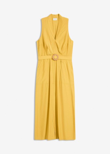 Midikleid aus fließendem
