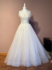 Ballkleid mit Pailletten & Glitzer-Tüll für Hochzeit, Cosplay, Abiball