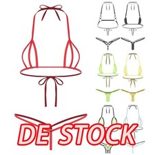 DE Damen Transparent Bikini