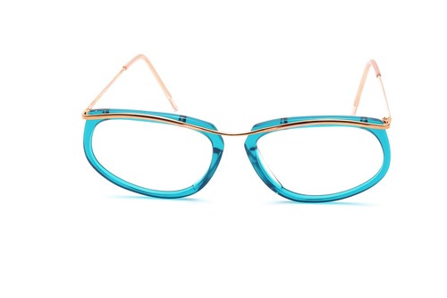 Retro brille znirp design gold - retro,