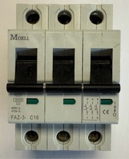 Klöckner Moeller Leitungsschutzschalter / ~400V / FAZ-3- C16