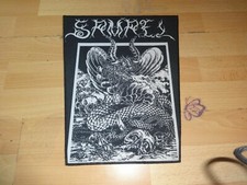 Black metal patch backpatch - black,