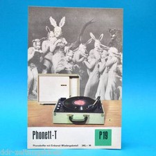 Phonett-T Phonokoffer DDR 1970