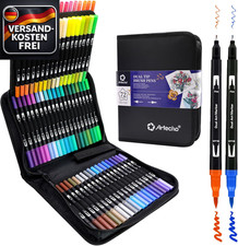 Dual Brush Pen Set mit 72