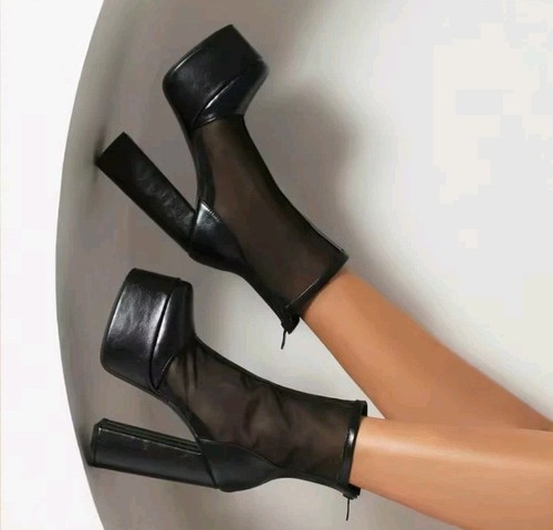 High heel plateau sommer - high,