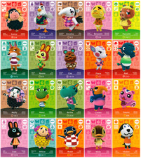 Animal Crossing/amiibo Karten/Serie 1/Nr. 001-100/EU-Version/NEU/ORIGINAL