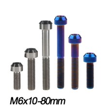 titanium bolt inner plum head ti screws M6x10 15 20 25 30 35 40 50 60 70 80mm