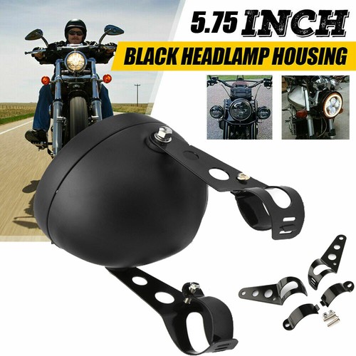 Zoll motorrad rund - 5.75", led