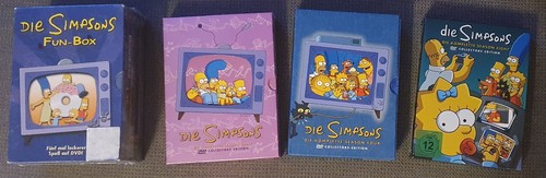 Die simpsons fun box - die, staffel