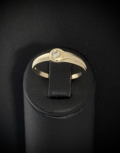 Goldring damenring mit - goldring,