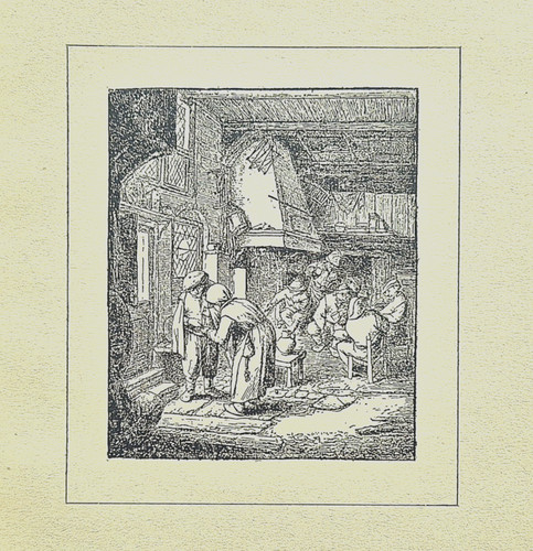 Alte lithographie die - alte,
