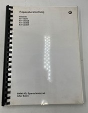 BMW Reparaturanleitung R850R, R1100 R GS RS RT  Werkstatthandbuch aus 1996