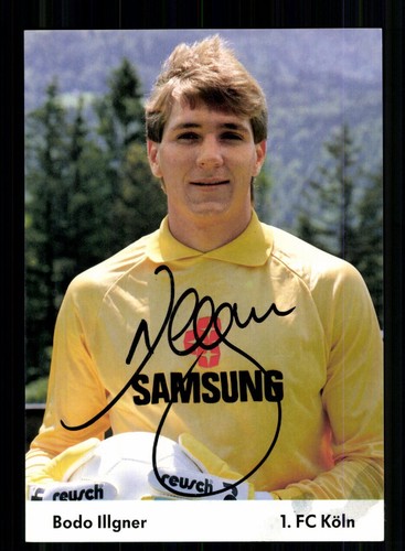 Bodo illgner autogrammkarte - bodo, 1