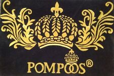 Pompöös by Casa Padrino Luxus Designer Fußmatte Harald Glööckler Krone Schwarz
