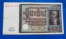 Deutschland 50 rentenmark - -,