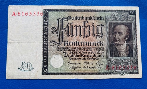 Deutschland 50 rentenmark - deutschland,