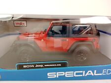 Maisto Jeep Wrangler Rot 2014