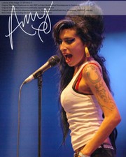 Repro-Autogramm - Amy
