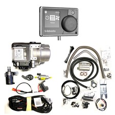 Standheizung Webasto Thermo Top EVO 4 Benzin + Uni-Bausatz + Uhr Multicontrol
