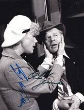 Ralf Wolter (+)Elke Sommer  orig. Autogramm  17x21 cm rar!