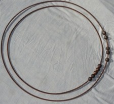 2 Light-Life Energie Ringe aus schwerem Kupferdraht mit 5 Kugeln ( Lost Cubit )