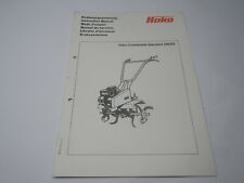 Bedienungsanleitung Hako-Combinette Standart (3620) Original Hako Hausdruckerei