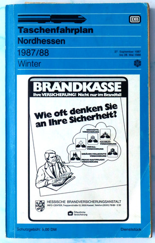 Bundesbahn kursbuch - bundesbahn, -kursbuch