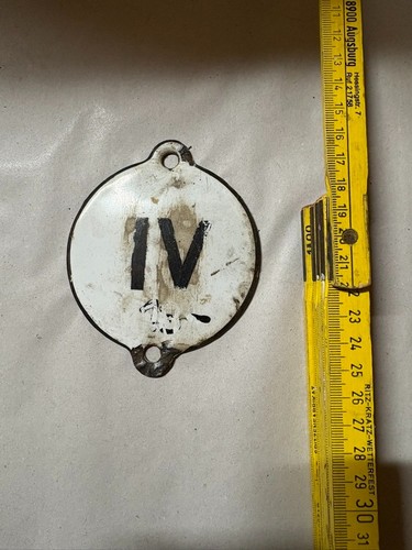 Original reichsbahn schild - dr,