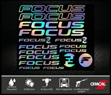 FOCUS Aufkleber Set Holo