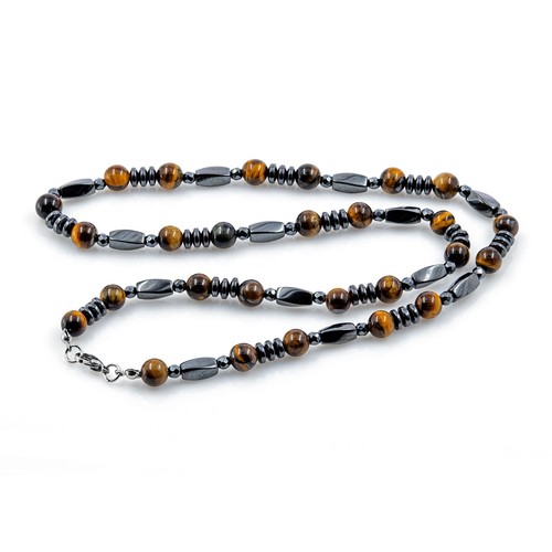 Tiger eye necklace - eye,