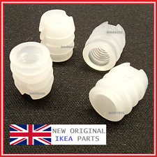 IKEA 102267 MALM HEMNES BETT GEWINDE KUNSTSTOFFHÜLLE NAGELNEU ORIGINALTEILE X4