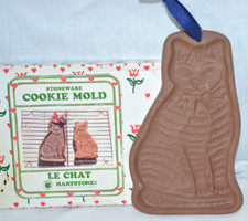 Vintage hartstone keksform - vintage, cat