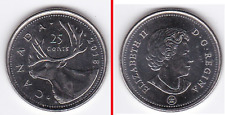 2018 25 cents Canada ??? quarter caribou deer reindeer