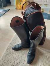 Dressurreitstiefel Gr. 39 schwarz incl Stiefeltasche