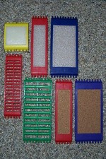 7 Stück Wickelbrettchen Vorfachhalter Vorfachwickler Montagehalter Systemhalter