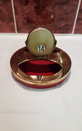 Aschenbecher ewiger kalender - aschenbecher,